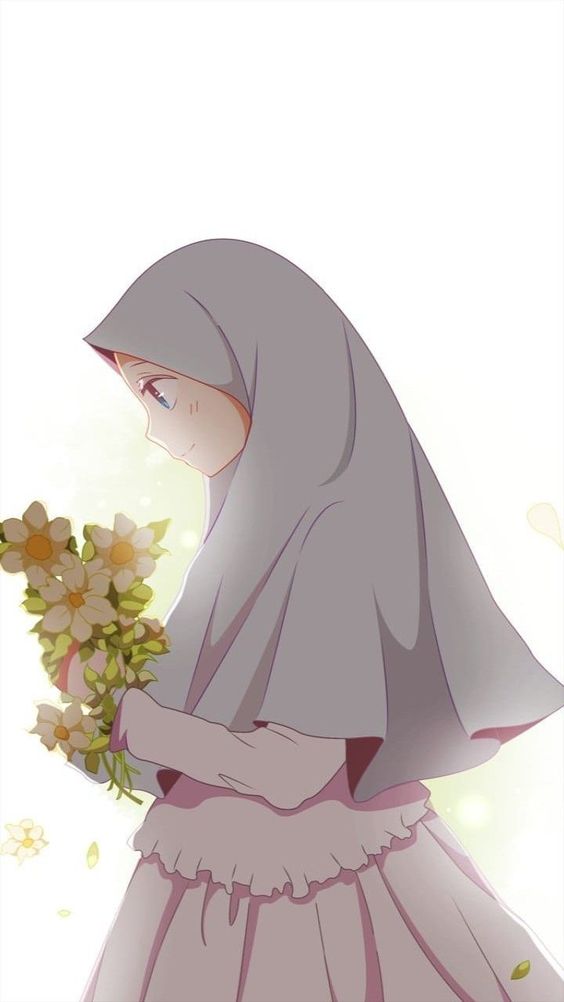 99 Gambar Kartun Muslimah Cantik Dan Imut Terbaru Combinesia