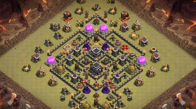 Base war th 9 paling susah ditembus