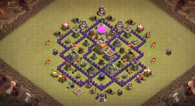 Base war coc th 7 terkuat