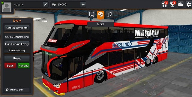 Mod Bussid Bus Borlindo