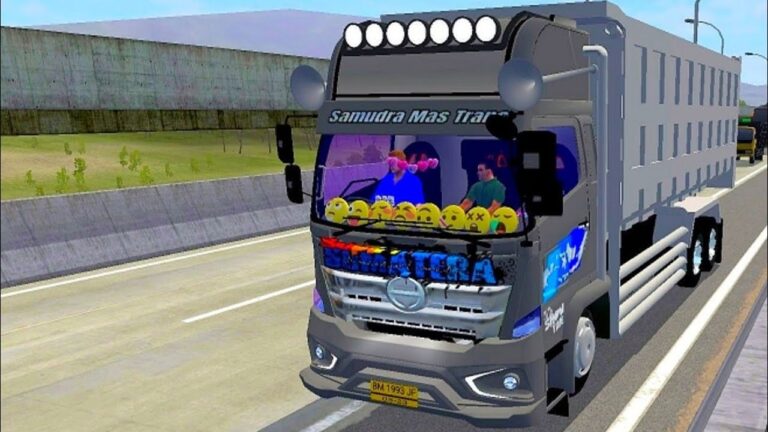 Mod Bussid Truck Hino 500