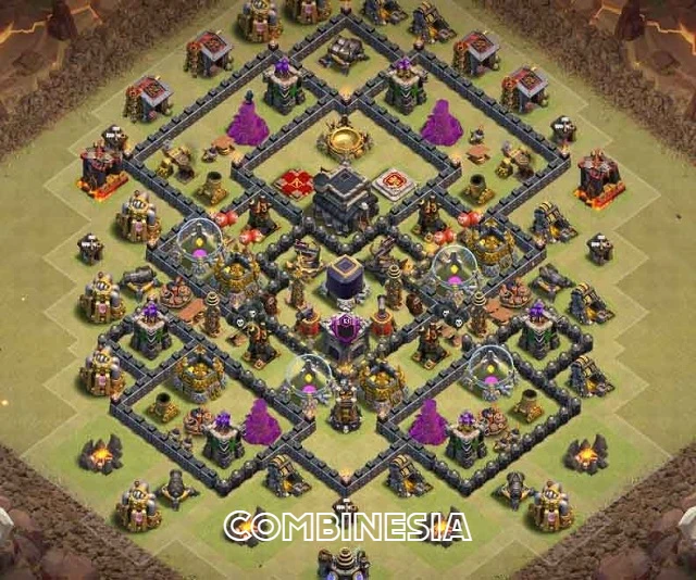 TH 9 War Base Anti 2 Atar