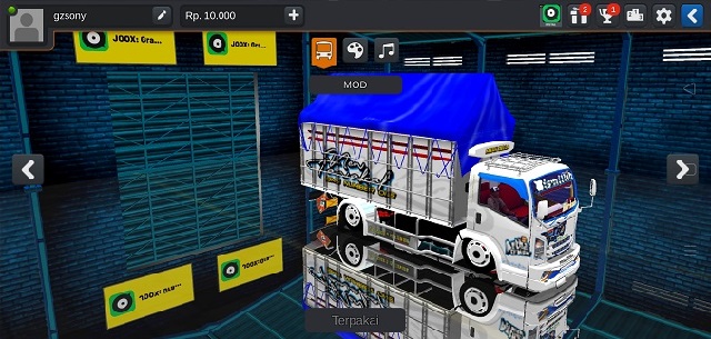 download mod bussid truck new tawakal 5