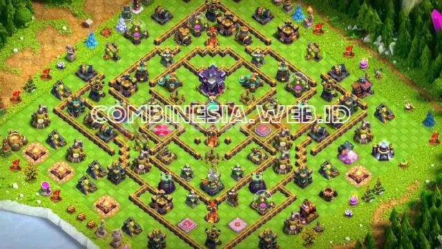 Best of coc layout th15